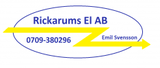 Rickarums Elektriska AB logotyp
