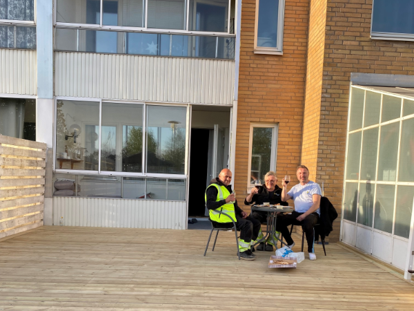 bild 1 på utfört arbete