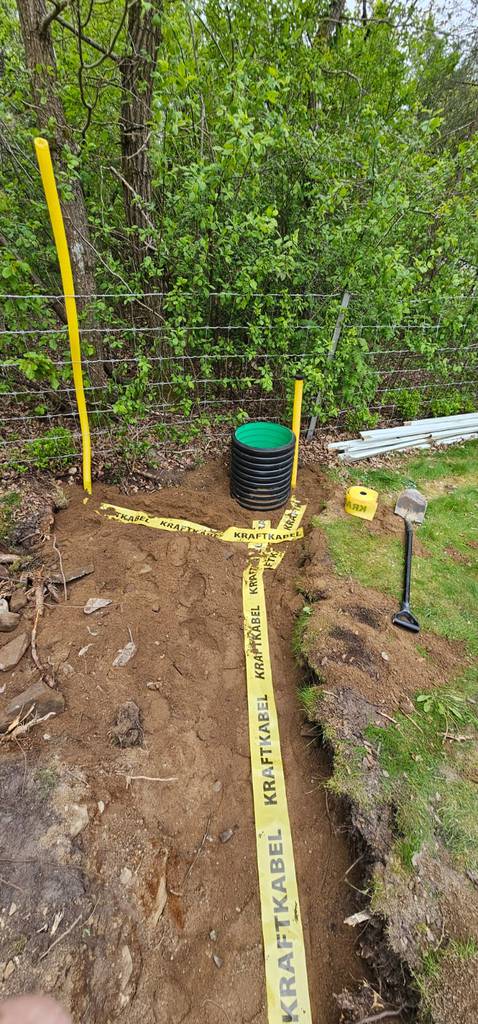 Bild 29 av referensprojekt Dränering, putsning och radonskydd.