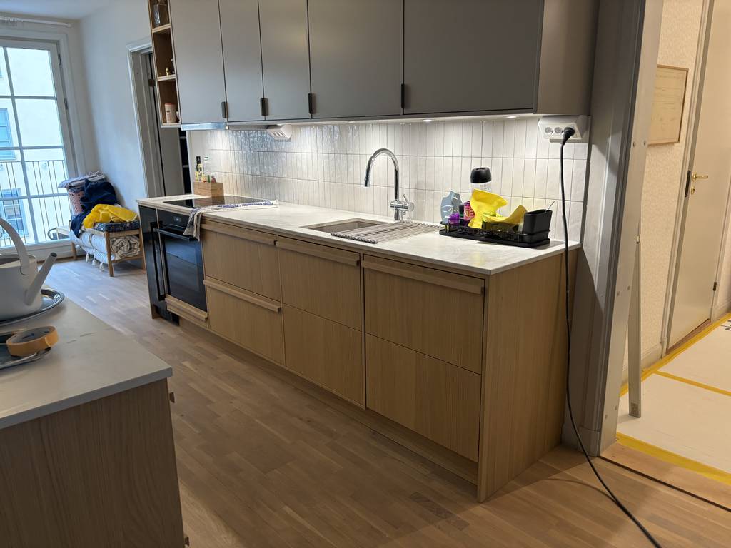 Bild 1 av referensprojekt Köksrenovering