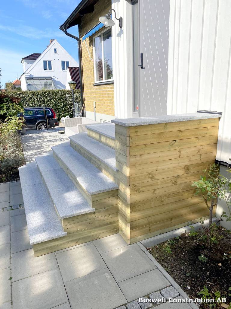 Bild 2 av referensprojekt Tillbyggnad