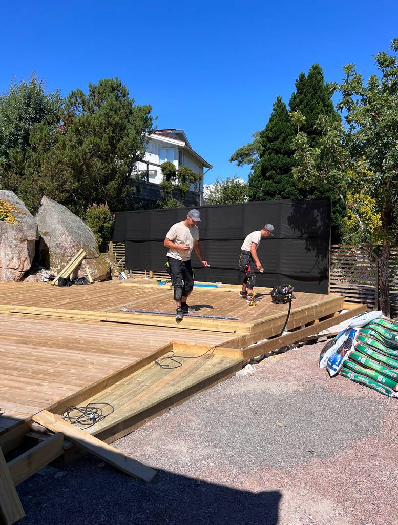 Bild 2 av referensprojekt Altanbyggnationer