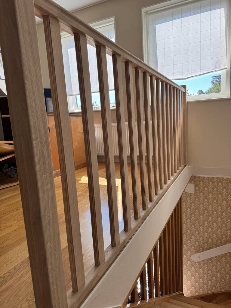 Bild 4 av referensprojekt Byte av trappräcke  Nyköping