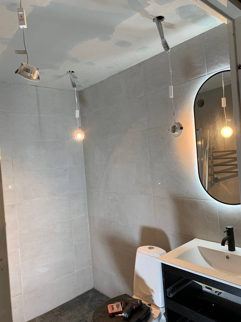Bild 2 av referensprojekt Badrum renovering