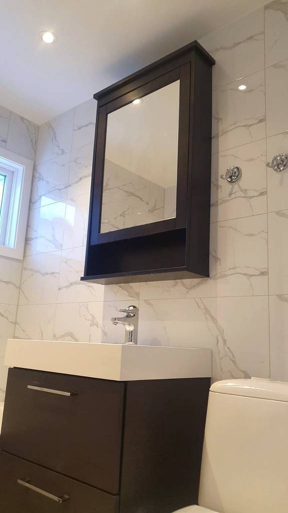 Bild 2 av referensprojekt Total badrumsrenovering Åkersberga