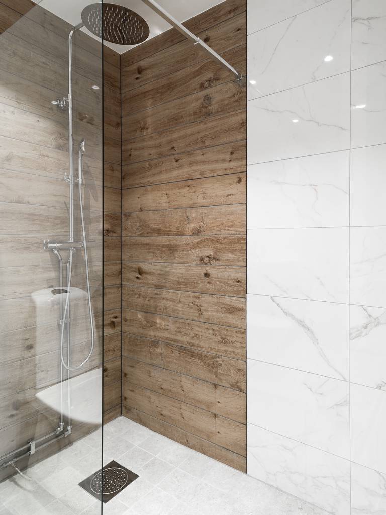 Bild 2 av referensprojekt Total badrumsrenovering, lägenhet i Älvsjö