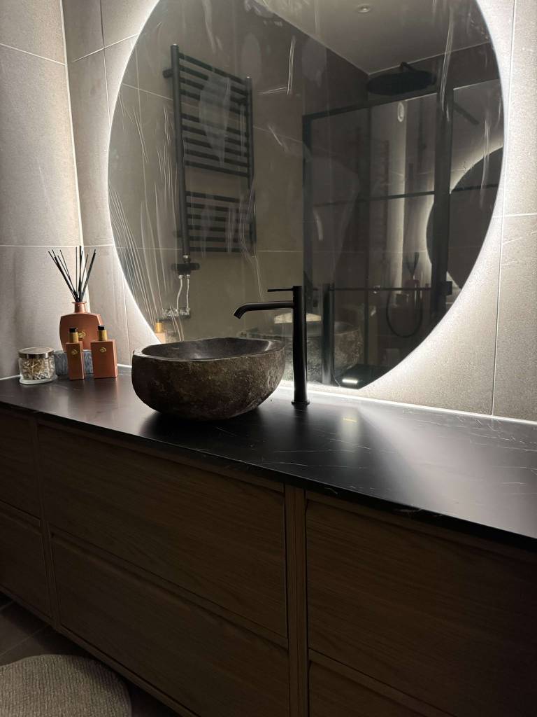 Bild 3 av referensprojekt Badrum Ljungsbro