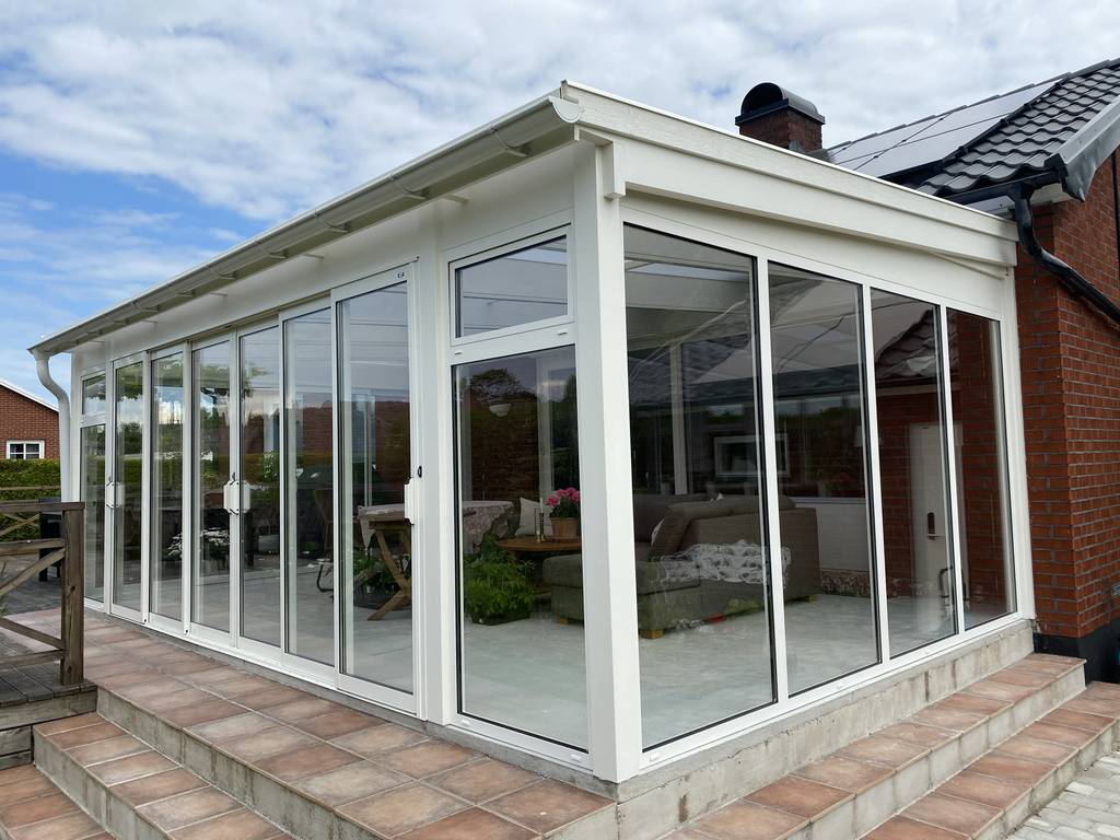 Bild 2 av referensprojekt Uterumsbygge Ystad