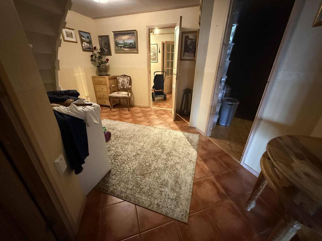 Bild 1 av referensprojekt 5 smårum blev öppen relax & badrum med ångdusch