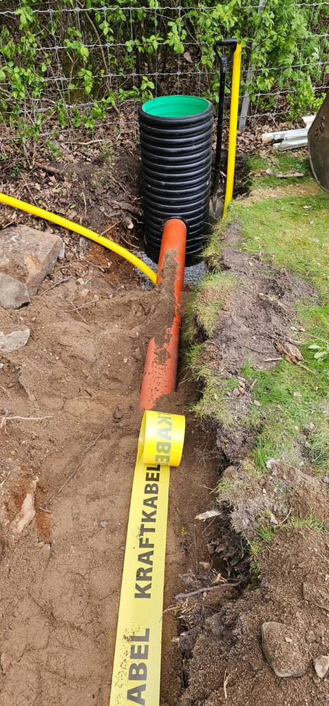 Bild 28 av referensprojekt Dränering, putsning och radonskydd.