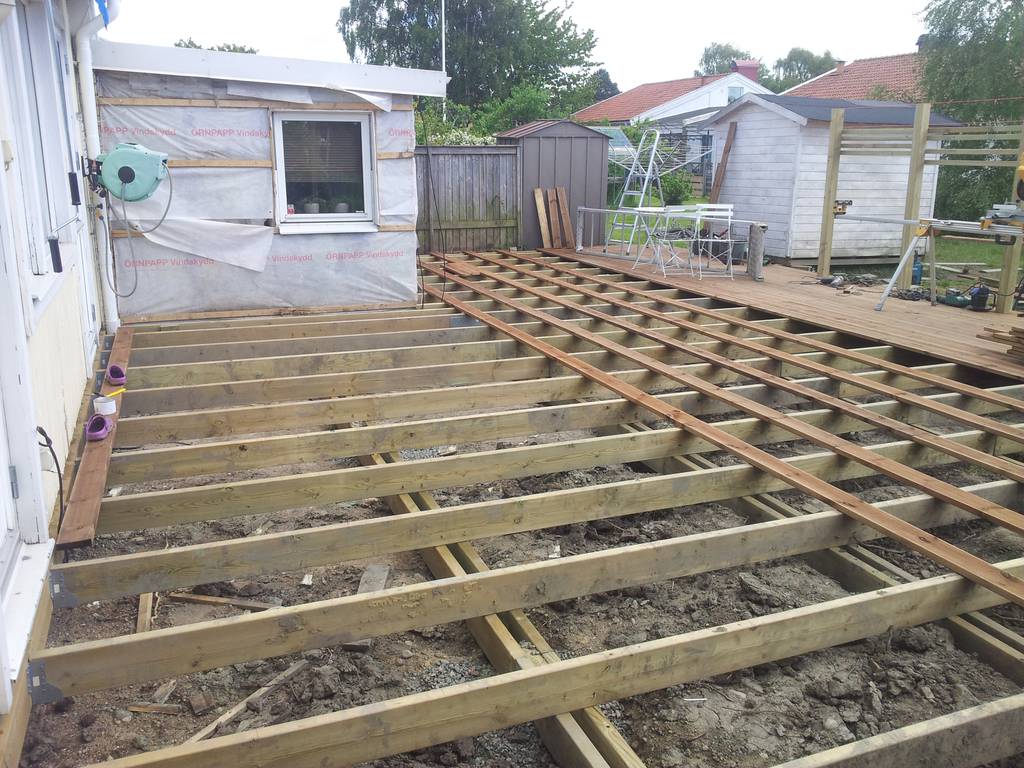 Bild 1 av referensprojekt Altanbygge