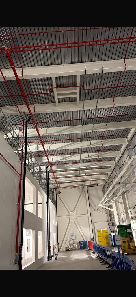 Bild 7 av referensprojekt Brandlarm och VESDA-installation i datacenterprojekt