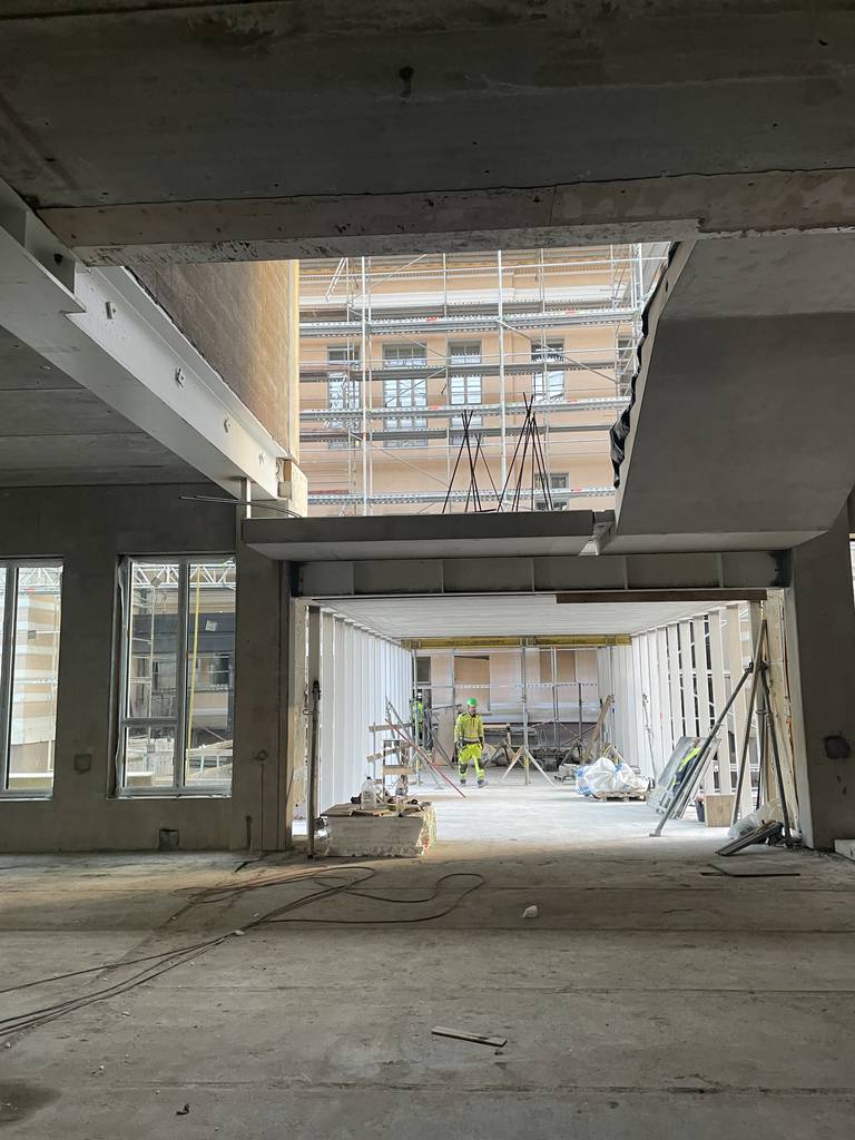 Bild 11 av referensprojekt Betongjobb i ny skolelokal i Tallinn