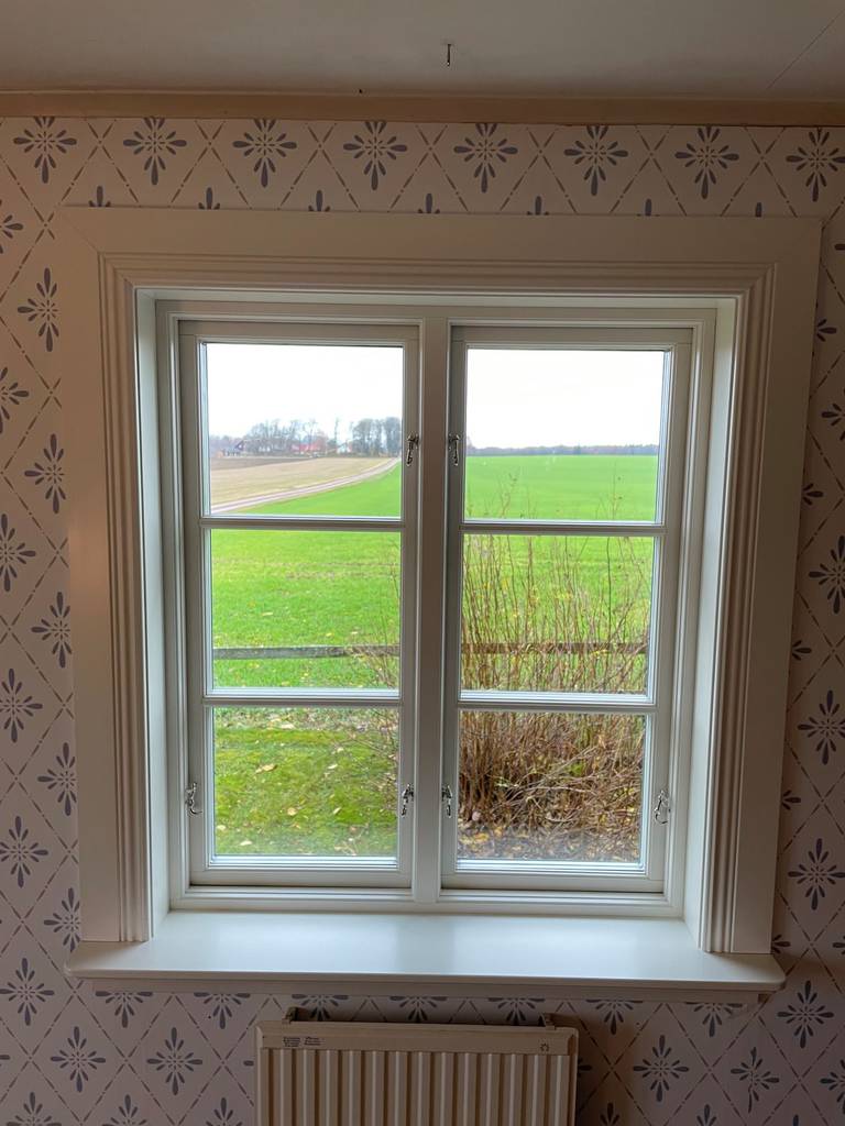 Bild 5 av referensprojekt Fönsterbyte på torp i Östergötland