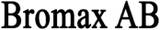 Bromax Aktiebolag logotyp