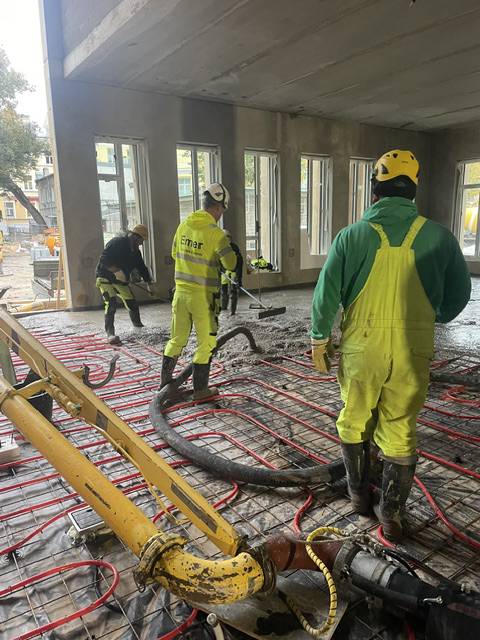 Bild 7 av referensprojekt Betongjobb i ny skolelokal i Tallinn