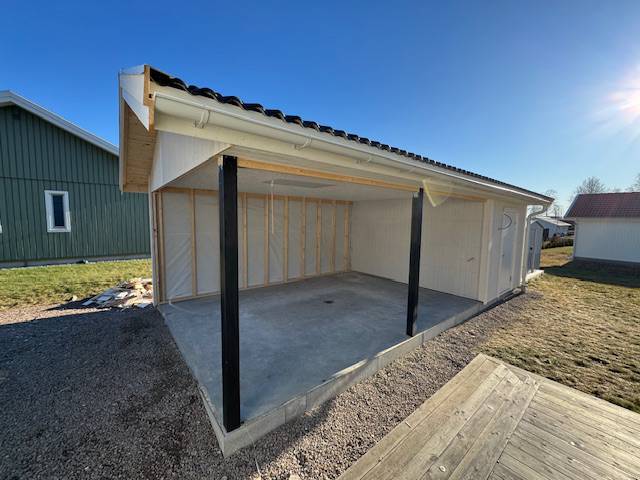 Bild 9 av referensprojekt Nyproduktion garage Vittinge