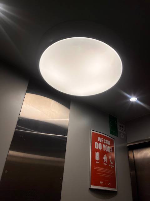 Bild 1 av referensprojekt Nödbelysning hiss