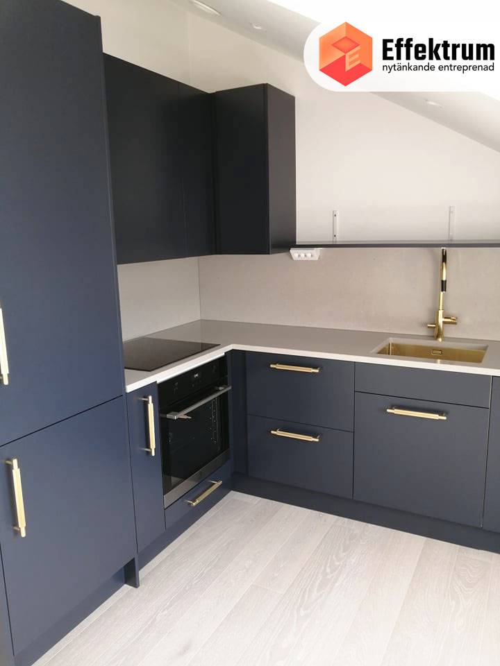 Bild 2 av referensprojekt Montering av modernt kök