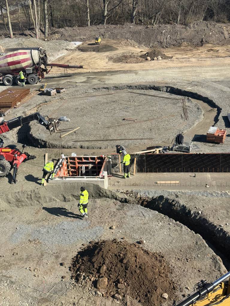 Bild 2 av referensprojekt Markarbeten åt Swedish Agro/Danish Agro