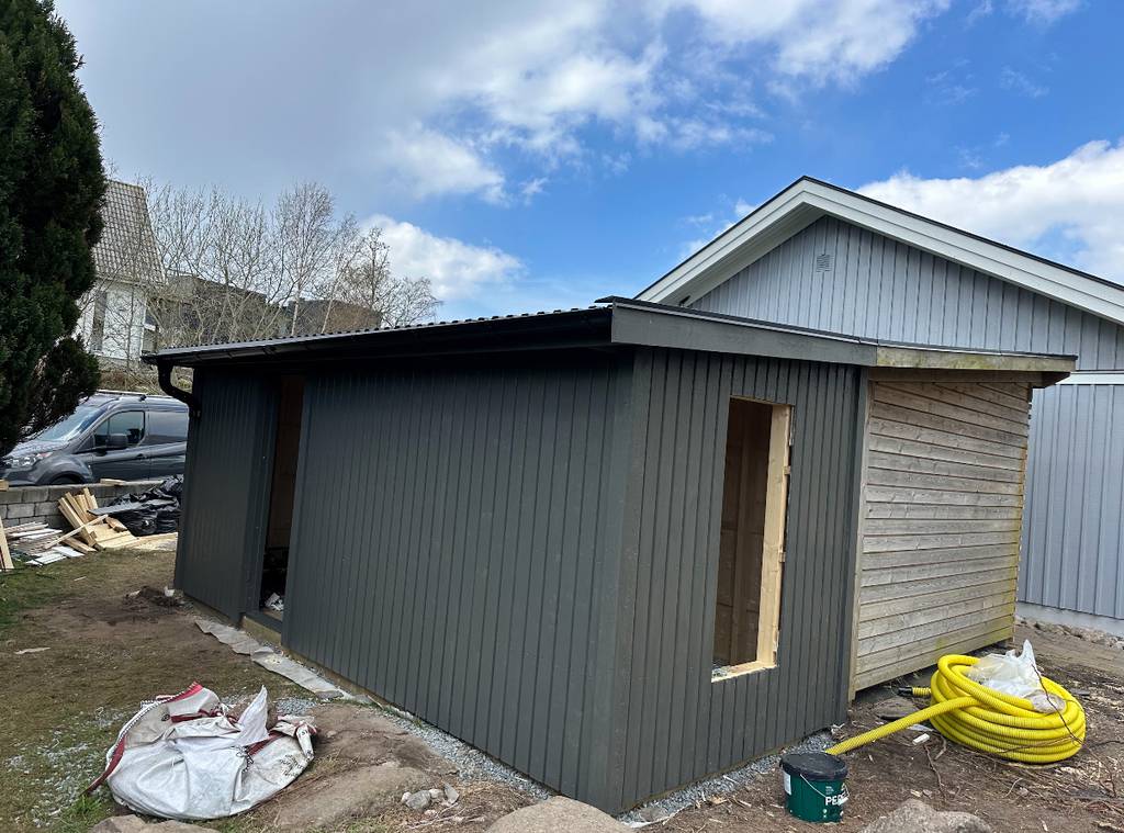 Bild 4 av referensprojekt Förråd & attefall