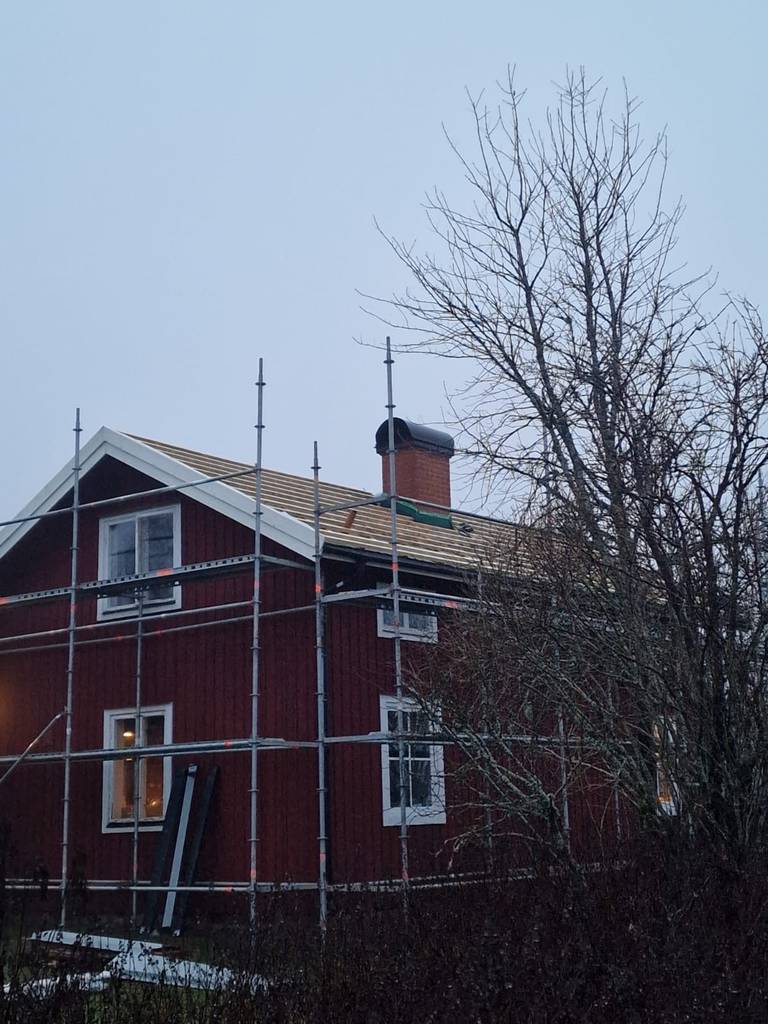 Bild 5 av referensprojekt Takrenovering I Malung