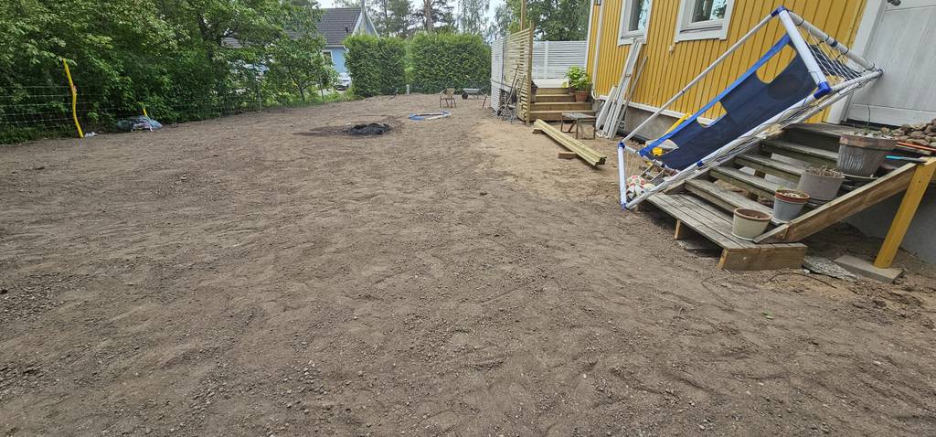 Bild 35 av referensprojekt Dränering, putsning och radonskydd.