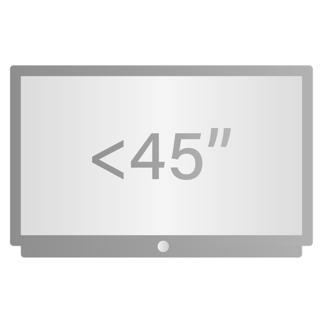 Sätta upp tv (under 45")
