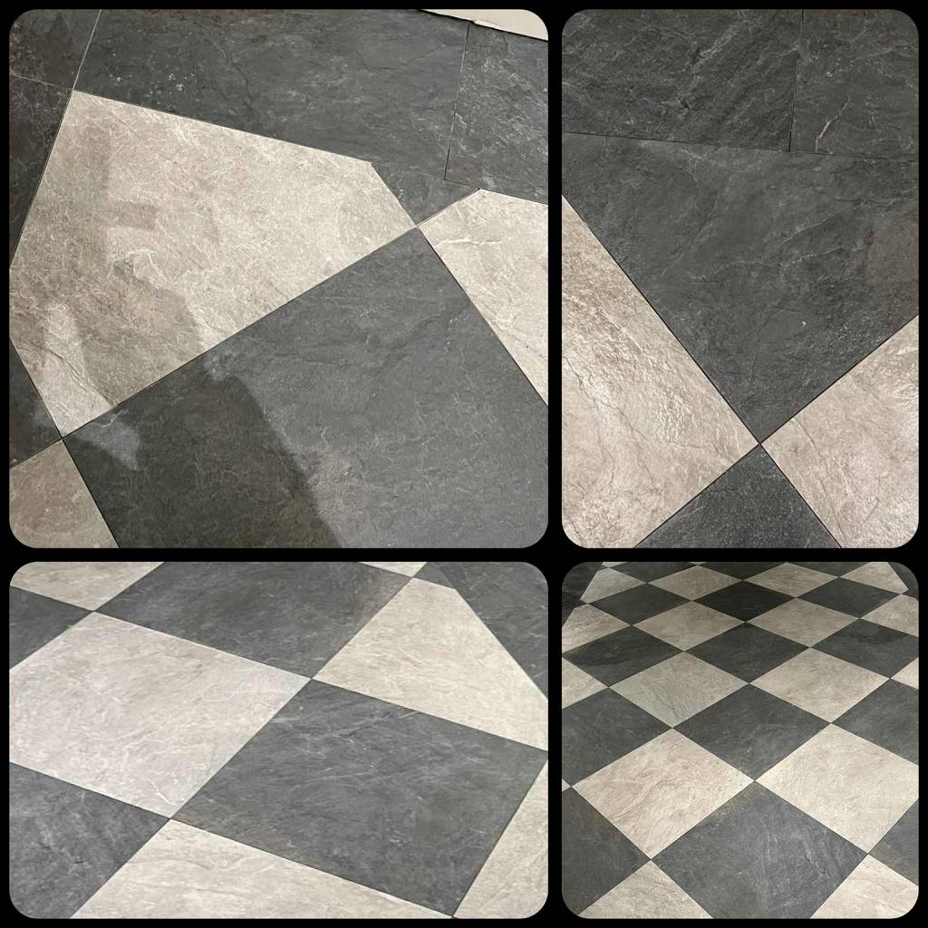 Bild 1 av referensprojekt Golvplattor – kakel- och klinkerinstallation