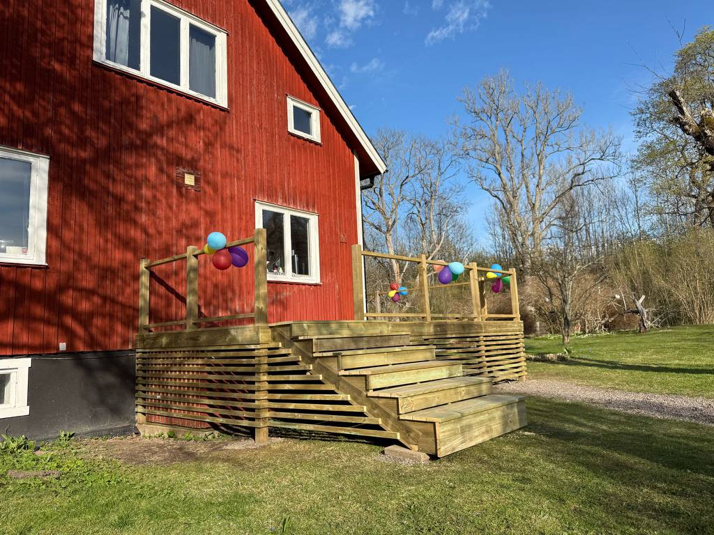 Bild 5 av referensprojekt utbyggnad av terrass