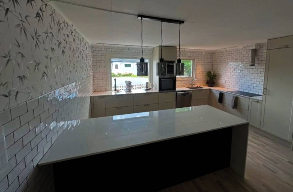 Bild 1 av referensprojekt Köksrenovering