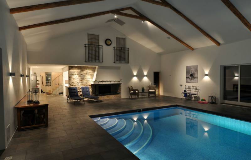 Bild 4 av referensprojekt Poolhus i Nyköping