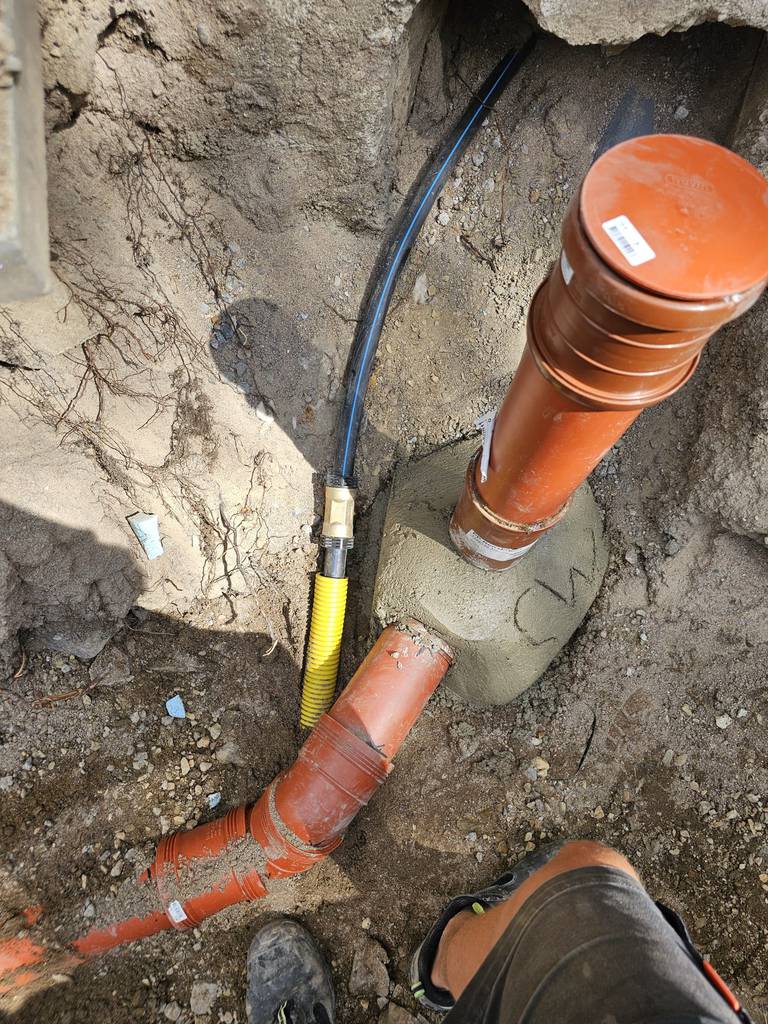 Bild 19 av referensprojekt Tappvattenservis & Spillvattenservis