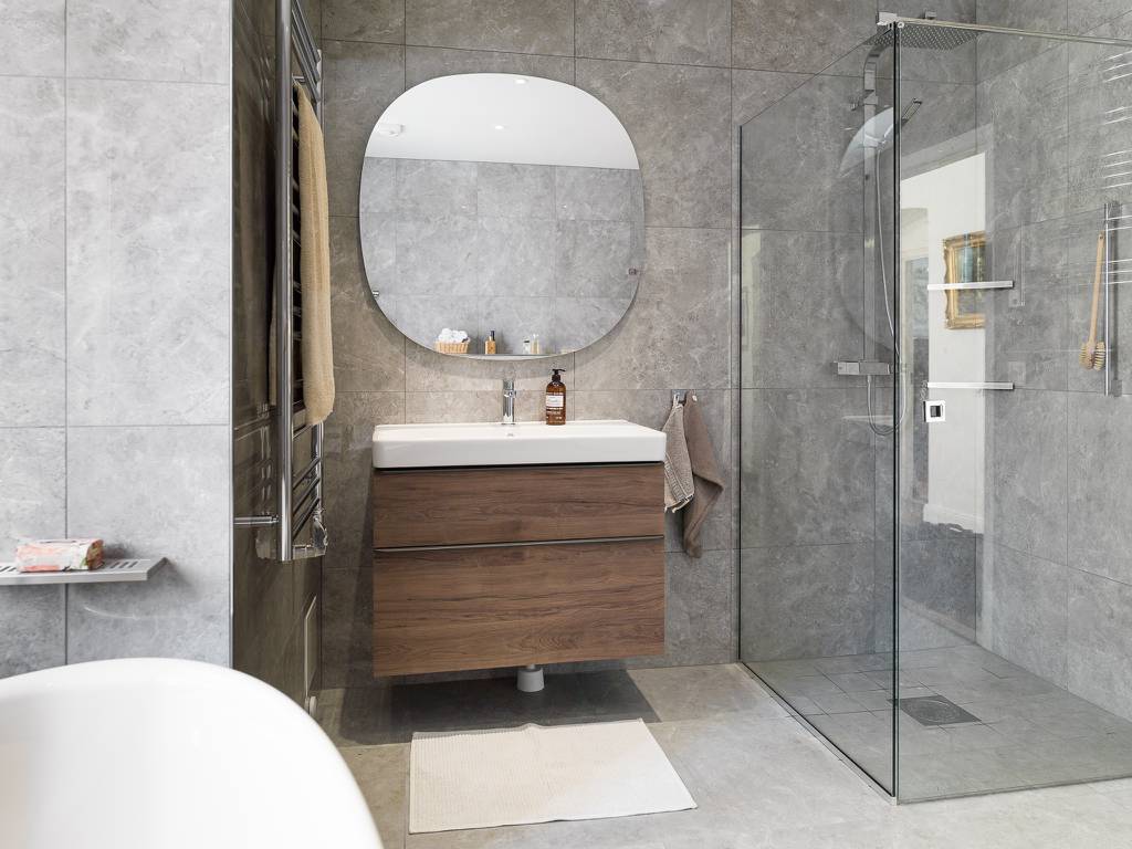 Bild 4 av referensprojekt Total badrumsrenovering, Vasastan