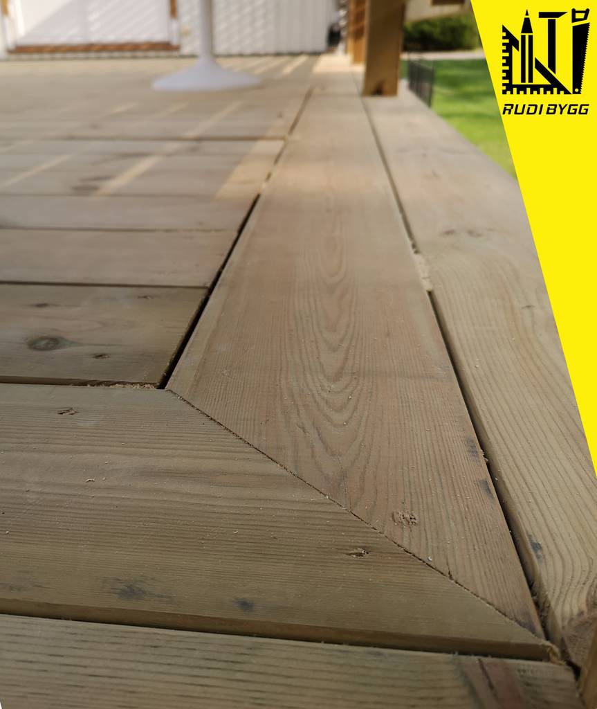 Bild 6 av referensprojekt Altanbygge