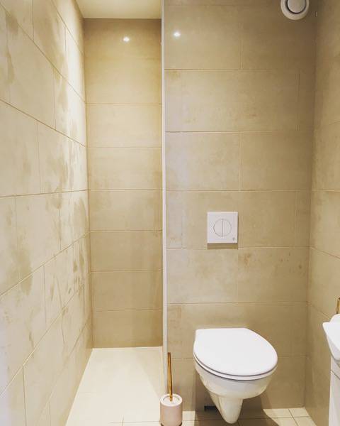Bild 1 av referensprojekt Total badrumsrenovering i Vallentuna