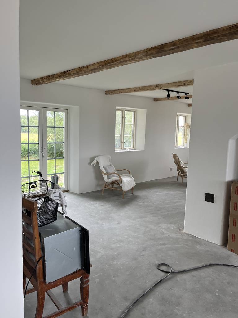 Bild 1 av referensprojekt Renovering hus på Österlen