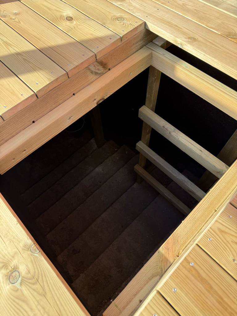 Bild 4 av referensprojekt utbyggnad av terrass