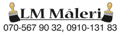 LM Måleri logo