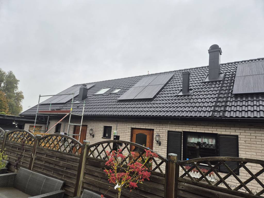 Bild 3 av referensprojekt Takbyte Vellinge hus 1  av 5