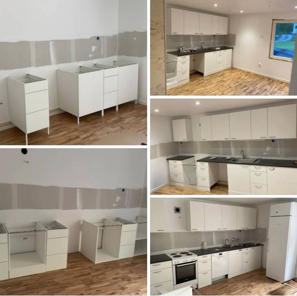 Bild 2 av referensprojekt Köksrenovering och montering