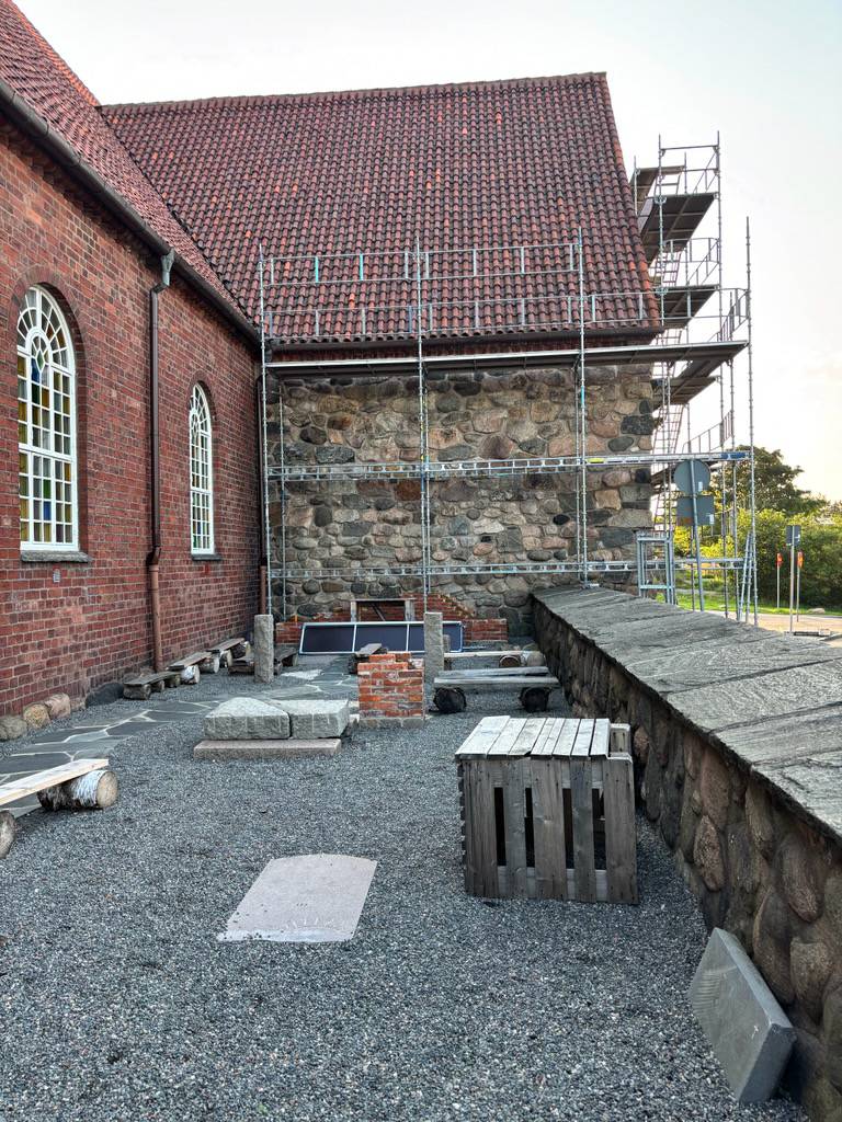 Bild 2 av referensprojekt Renovering /omläggning tak, Masthuggskyrkan