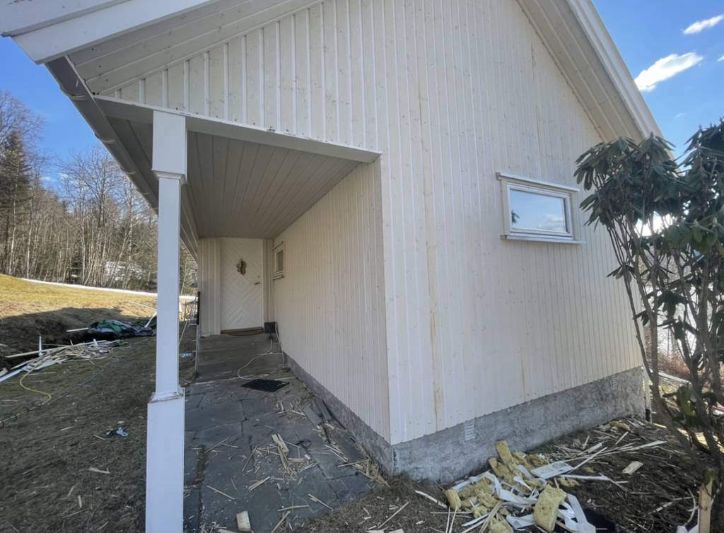 Bild 1 av referensprojekt Målning av hus