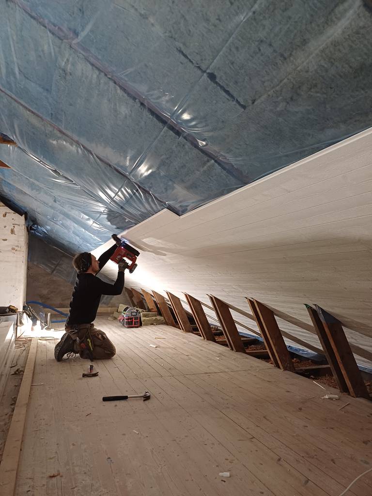 Bild 4 av referensprojekt Isolering av vind