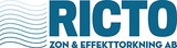 Ricto Zon & Effekttorkning AB och Ricto Byggnadskontroll logotyp