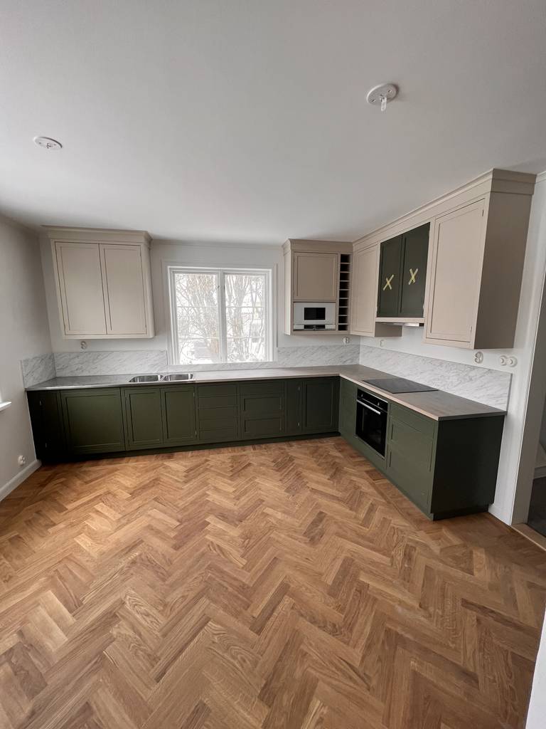 Bild 18 av referensprojekt Totalrenovering av villa med tillbyggnad