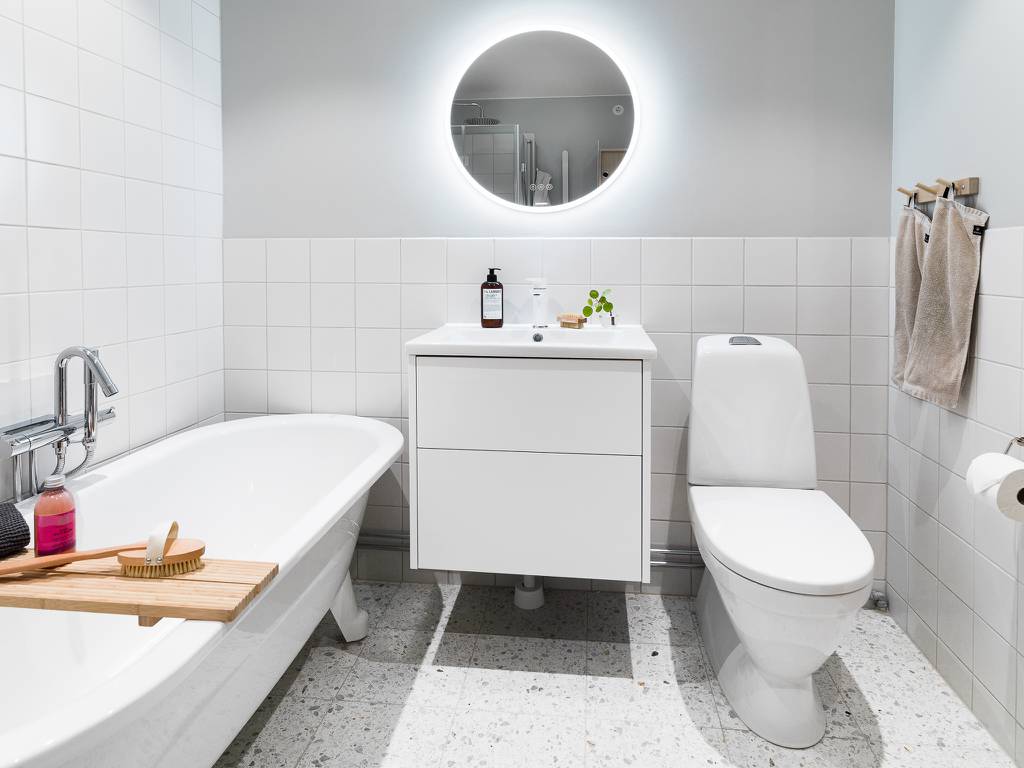 Bild 3 av referensprojekt Total badrumsrenovering, Södermalm