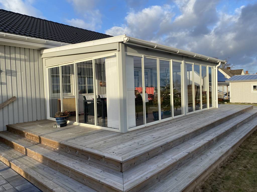 Bild 2 av referensprojekt Två uterum i Smedstorp