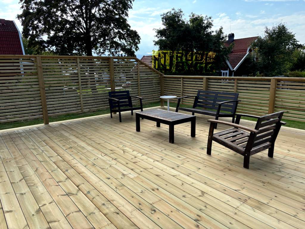 Bild 4 av referensprojekt Altanbygge