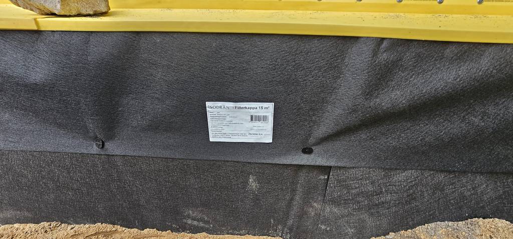 Bild 22 av referensprojekt Dränering, putsning och radonskydd.